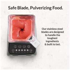 ECTQ6JZVQHF10B_6 jpg - Liquidificador Profissional 2,8L com 4 Ciclos Pré Programados, 5 Velocidades, Inclui Espátula, 110V 1560W, Blendtec Classic 575, Branco