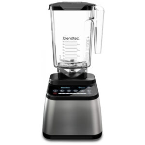 ECTQALD7MWK00B_0 jpg - Liquidificador Profissional 2,6L com 6 Ciclos Pré Programados e 100 Velocidades, 110V 1800W, Blendtec Designer 725, Preto