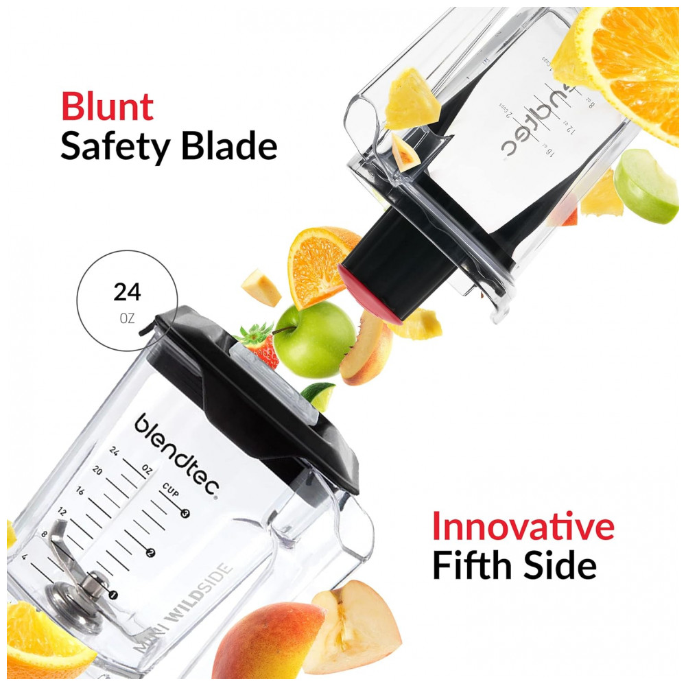 ECTQDXKHZG870B_3-2 jpg - Copo, Jarra para liquidificador, 2 unidades, capacidade de 1L, 37OZ e 1,3mL, 46OZ, BLENDTEC 40 610 01, Preto