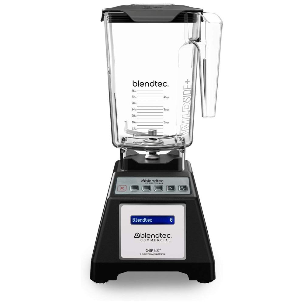 ECTQKHLEAA210B_0 jpg - Liquidificador Profissional com Jarra de 1,9 FourSide e 3 Ciclos Pré programados Pulso, 110V 1560W, Blendtec Chef 600, Preto