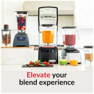 Liquidificador Profissional Classic 575, Jarra 2,66L, 5 Velocidades, 110V 1560W, BLENDTEC 575, Preto