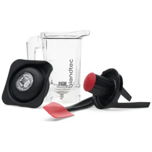 ECTQS1T1Q7800B_0 jpg - Copo, Jarra para liquidificador, com tampa e espátula, capacidade de 1,094mL, 37OZ, BLENDTEC 40 620 54, Preto