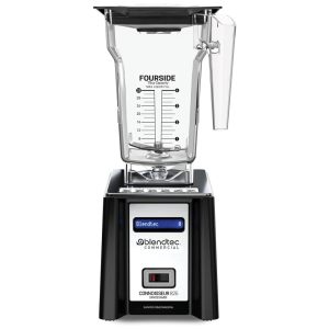 ECTQLRZZY2380B_0 jpg - Liquidificador Blendtec Connoisseur 825 SpaceSaver Profissional com Jarra FourSide e Tampa com Ventilação Preto