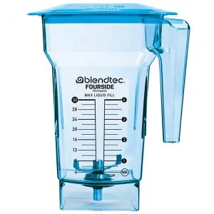 Jarra Liquidificadora Blendtec FourSide 40 612 62 2.2L Azul com Tampa Azul