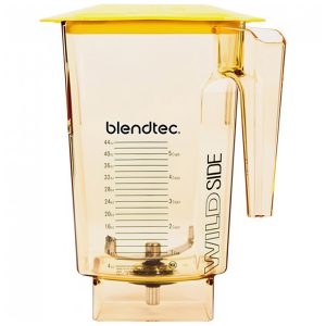 Jarra Liquidificadora Blendtec WildSide 40 636 62 2.7L Amarela com Tampa Amarela