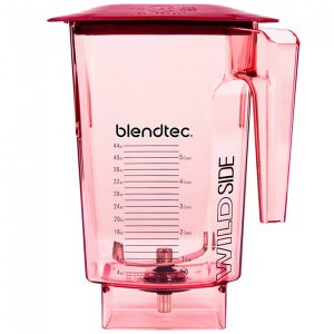 Jarra Liquidificadora Blendtec WildSide 40 637 62 Vermelha 2.66 L 90 oz com Tampa Rígida Vermelha