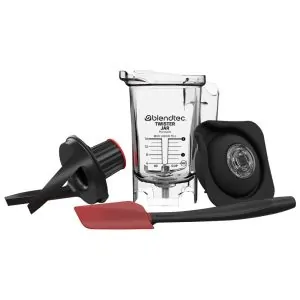 Blendtec Pote Twist Clear 473 ml Kit com 2 Unidades