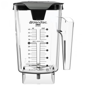 Jarra Liquidificadora Blendtec WildSide Ergo 40 630 68 Transparente 2.66 L 90 oz com Tampa Rígida