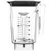 Jarra Liquificador Blendtec WildSide 40 710 10 Transparente Tritan 2,7 Litros com Tampa Dura Pack c 2