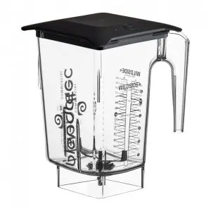 Jarra Liquificador Blendtec WildSide 40 630 62 Transparente Tritan 2,7 Litros com Tampa Dura