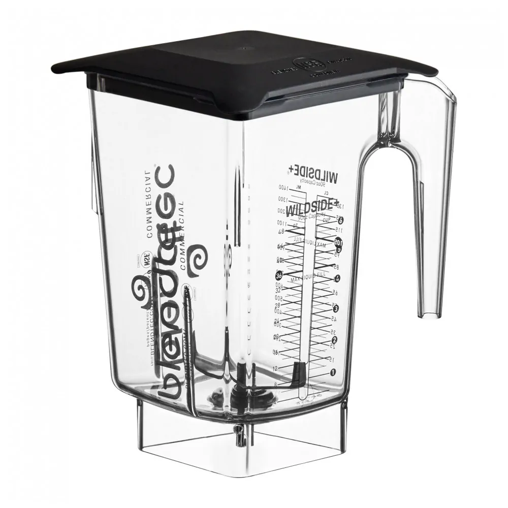 Jarra Liquificador Blendtec WildSide 40 630 62 Transparente Tritan 2,7 Litros com Tampa Dura