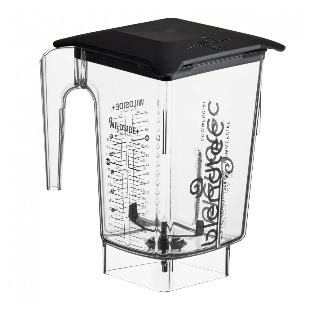 Jarra Liquificador Blendtec WildSide 40 630 62 Transparente Tritan 2,7 Litros com Tampa Dura