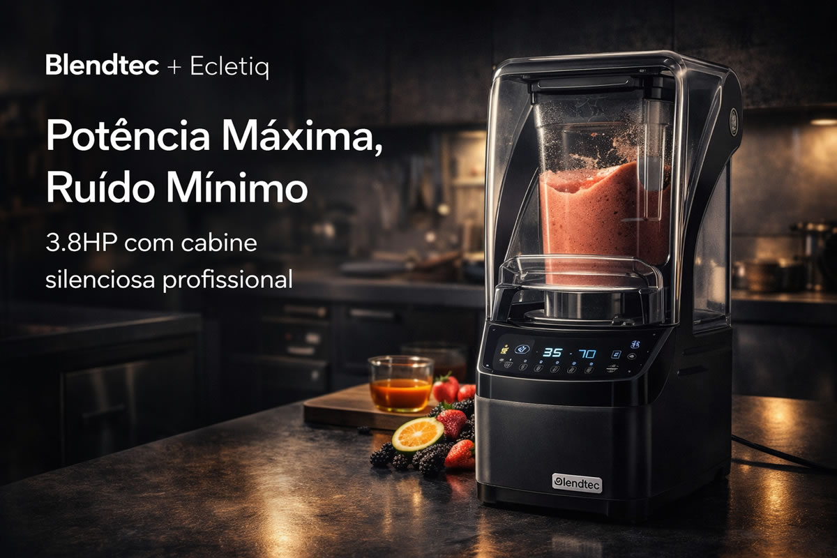 Liquidificadores Blendtec: A Maior Potência do Mundo na sua Casa
