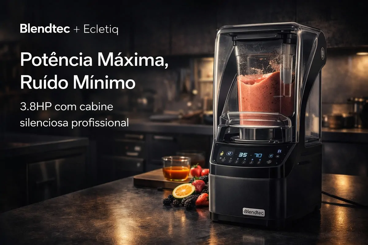 Liquidificadores Blendtec: A Maior Potência do Mundo na sua Casa