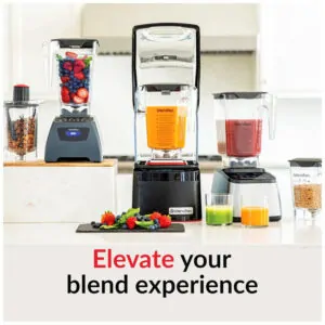 Classic Liquidificador Profissional, capacidade 2,2L, 75Oz, 1560W, preto, 110v, BLENDTEC TB 621 20, Preto