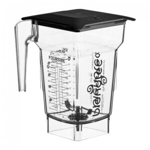 Jarra Liquificador Blendtec FourSide 40 609 62 Transparente Tritan 2,2 Litros com Tampa Dura